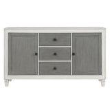 Katia - Server - Rustic Gray & Weathered White