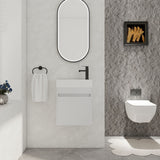 Sink Floating Bathroom Vanity With Soft Close Cabinet Door