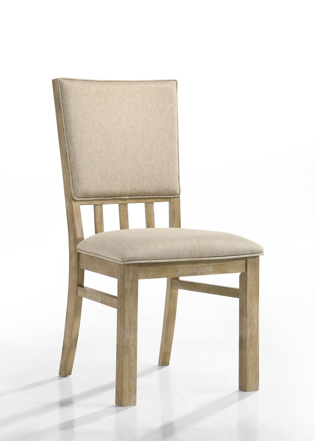 Brutus - Wide Dining Chair (Set of 2) - Reclaimed Wheat
