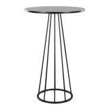 Canary - Bar Table - Black Metal