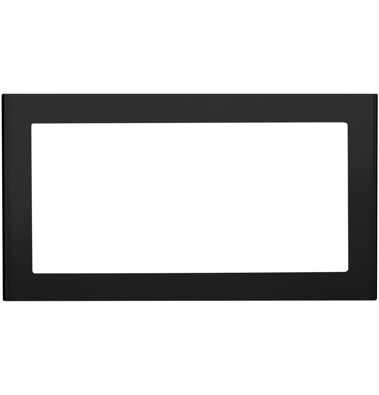 GE JX827FMDS 27 Inch Built-In Trim Kit Black Slate front view