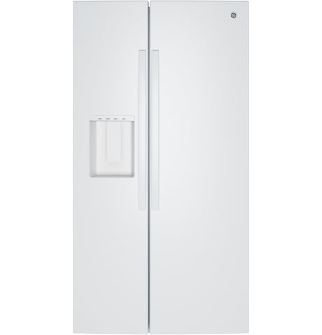 GE GZS24NGYWW side-by-side refrigerator