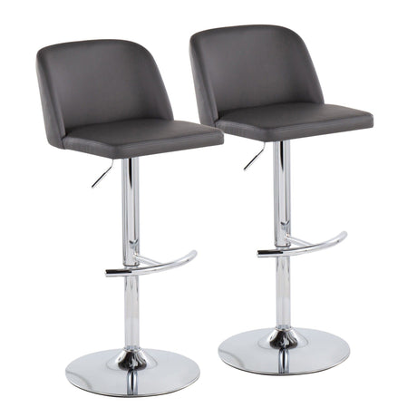 Tintori - Bar Stool With Footrest Set