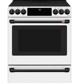 Caf(eback)(TM) 30" Smart Slide-In, Front-Control, Induction and Convection Range with Warming Drawer - (CHS900P4MW2)