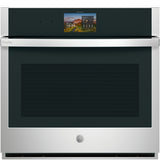 GE Profile PTS9000SZSS 30 Inch Smart Single Wall Oven front view