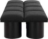 Pavilion - 8 Piece Modular Bench With Black Base