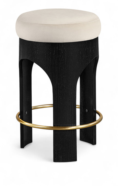 Bocceli - Counter Stool - Black Base
