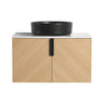 Wall Mounted Bathroom Vanity With Art Sink
