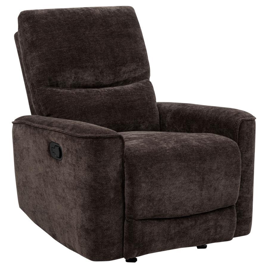 Navarro - Chenille Upholstered Glider Recliner