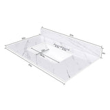 Bianco Carrara Venato Elegant Marble Vanity Top, Bathroom Vanity With Undermount Sink, Sintered Stone