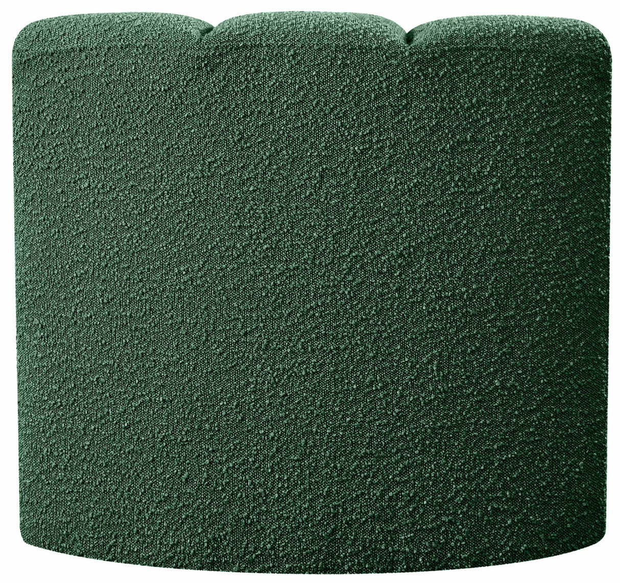 Arc - Boucle Fabric Curved Corner Chair