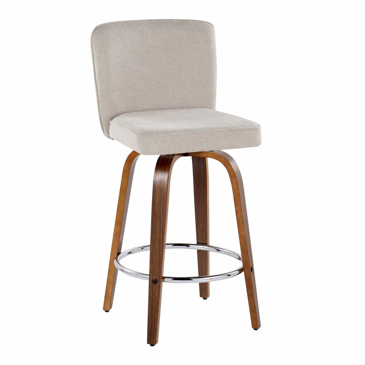 Henry - 26" Fixed-Height Counter Stool With Swivel (Set of 2)
