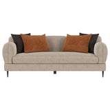 Jade - 2 Piece Chenille Upholstered Sofa Set