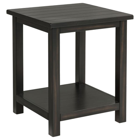 Payne - Wood End Table with Shelf