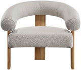 Winston - Accent Chair With Natural Legs