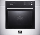 Forno FBOEL135830 30 Inch Single Electric Wall Oven with 5 cu. ft. Oven Capacity, Convection, 2 Oven Racks, Self-Clean, Warm/Proof, Convection Cooking, Delay-Start, Temperature Probe, Touch Control, Sabbath Mode, and CSA Certified