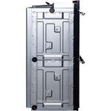 Forno FBOEL136530 30 Inch Double Convection Electric Wall Oven with 10 Cu. Ft. Total Capacity, 10 Functions, True European Convection, Self/Steam Cleaning, Delay Start, LED Display, Touch Controls, Air Fry and Sabbath Mode