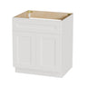 Shaker Base Cabinet With Soft-Close Drawer & Double Doors, Adjustable Shelf