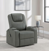 Armstrong - Upholstered Power Lift Massage Recliner