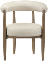 Sable - Vegan Leather Upholstered Dining Chair (Set of 2) - Brown Base