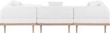 Laguna - 4 Piece 106.5" Upholstered Outdoor Patio Modular Sectional