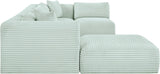 Shaggy - 6 Piece Modular U-Shaped Sectional