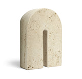 Phillipe - Genuine Travertine Bookend
