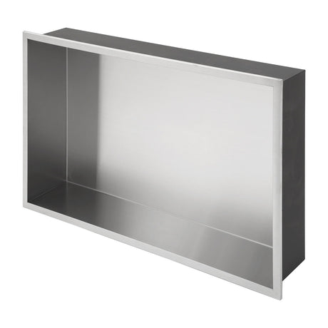 Stainless Steel Shower Niche With Seamless Design For Bathroom Storage