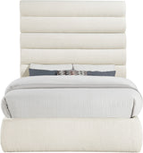 Adam - Boucle Fabric Bed With 70.5" Headboard
