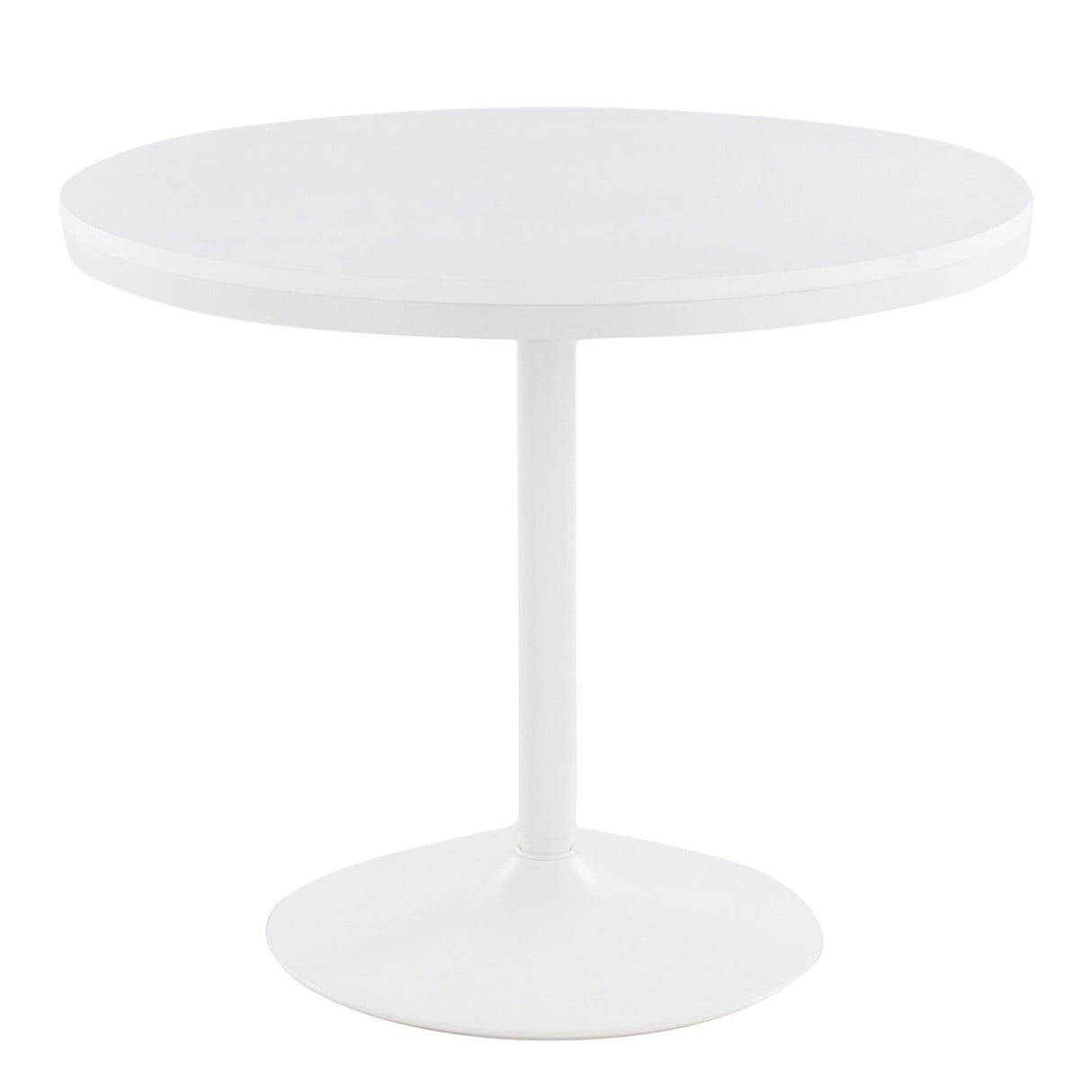 Dakota - Charlotte 5 Piece Dining Room Set With White Table