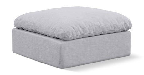 Indulge - Linen Ottoman