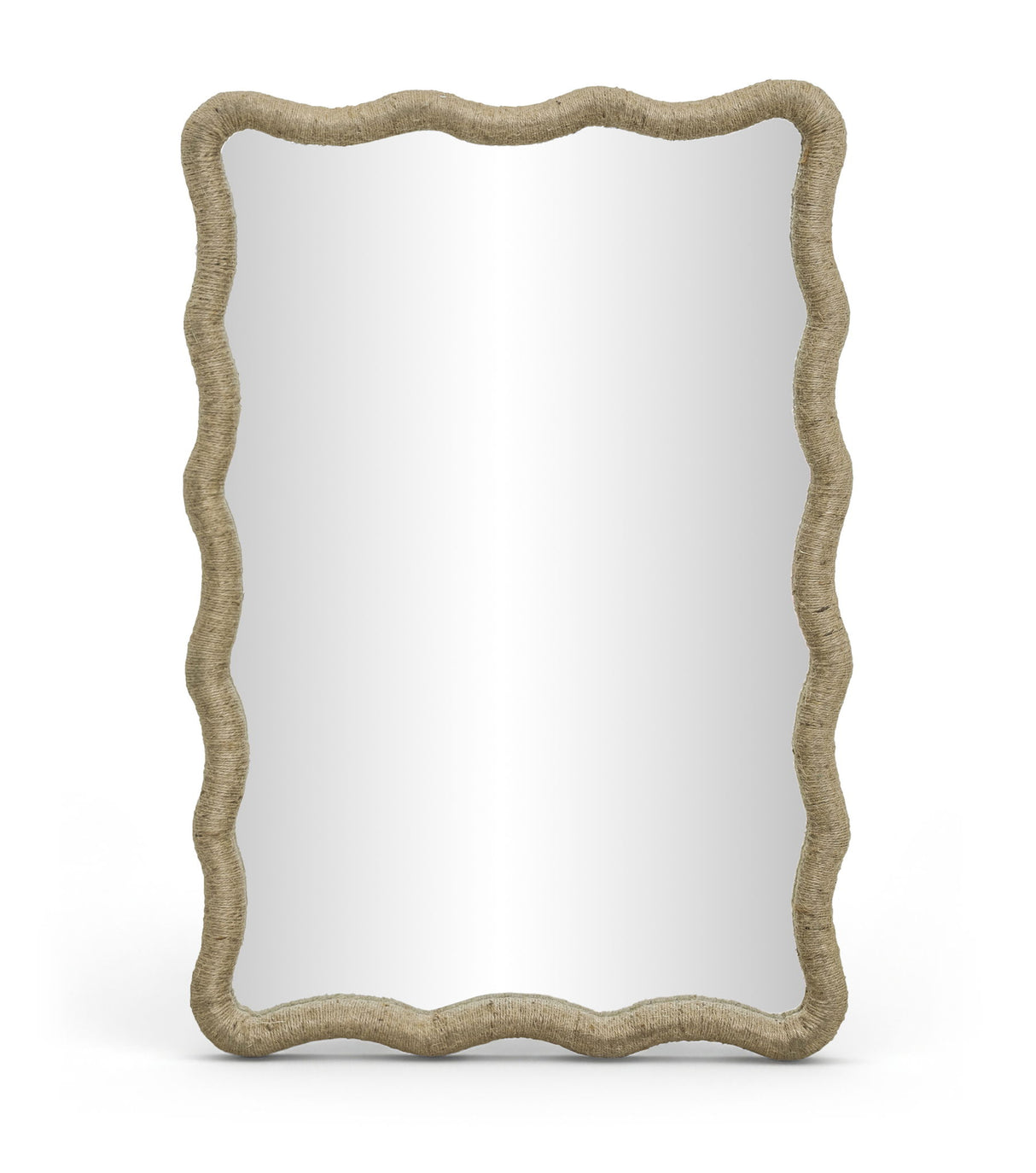 Meadow - Jute Rope Framed Mirror - Natural