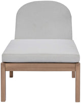 Newport - Water Resistant Fabric Upholstered Outdoor Patio Lounge Chair