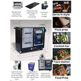 Mont Alpi Large Outdoor Prep Center / Bar Cart - MAPCL