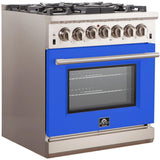 Forno FCDBLU30 Colored Door for 30" Ranges - Blue