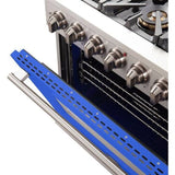 Forno FCDBLU36 Colored Door for 36" Ranges - Blue