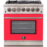 Forno FCDRED30 Colored Door for 30" Ranges - Red