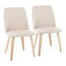 Toriano - Contemporary Dining Chair (Set of 2)
