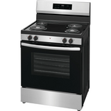 30 Inch Freestanding Electric Range with 4 Coil Elements, 5.3 cu. ft. Oven Capacity, Even Baking Technology, Hi/Lo Broil Options, Self Clean, and Storage Drawer: Stainless Steel