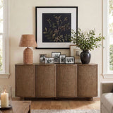 Norin - Solid Wood And Oak Veneer Sideboard/Buffet