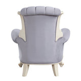 Galelvith - Chair With Pillows - Gray Fabric