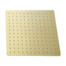 Modern 10" Square Rainfall Shower Head & Stainless Steel Wall Or Ceiling Mount Luxury Spa Shower Panel