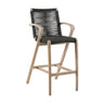Nabila - Outdoor Rope And Wood Stool