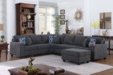 Cooper - Sectional Sofa With Ottoman And Cupholder