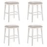 Jane - Contemporary Transitional Wood Bar Height Kitchen Bar Stool