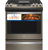 GE(R) 30" Slide-In Front-Control Convection Gas Range with No Preheat Air Fry - (JGS760EPES)