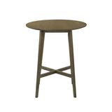 Allin - 31.5" Wood Top Pub Table - Night Wenge