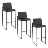 Fuji - Contemporary High Back Barstool Elegant Design