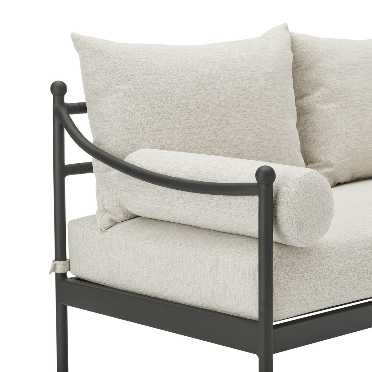 Leni - 3-Piece Outdoor Conversation Set - Moonveil / Warm Gray