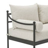 Leni - 3-Piece Outdoor Conversation Set - Moonveil / Warm Gray